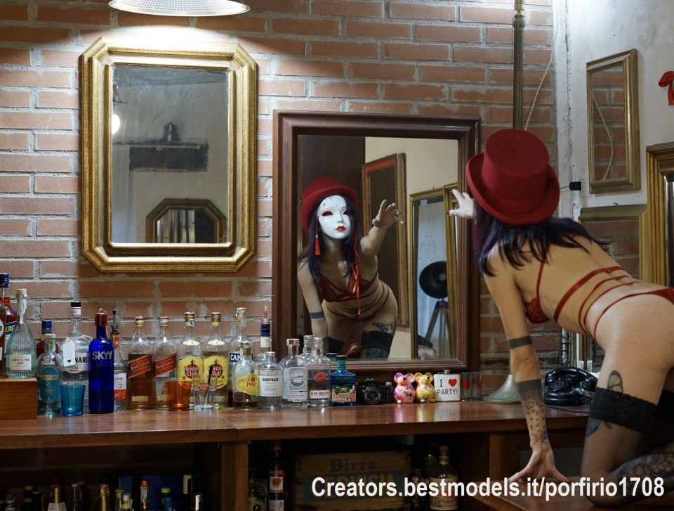 Geisha allo specchio ...